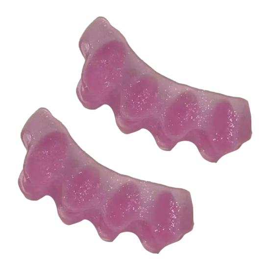 1 Pair Toe Separators for Overlapping Toes Daytime Bunion Corrector for Hallux Valgus Relief Soft SEBS Spacer for Walking Daily