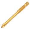 10Pcs Hex Shank Titanium Ceramic Tile Marble Glass Drill Bit Cross Spear Head 6mm