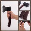 Pu Simulation Axe Toy. Creative Prank April Fool'S Day Toys. Performance Photography Props