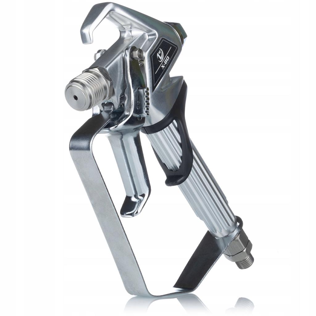 Rosfix Pistolet Malarski UltraSpray ZT-80 – Ergonomiczny Spust 2-Palcowy | Ciśnienie 7250 psi | Zestaw z Dyszą 517 i Filtrami 60 Mesh