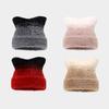 Knit Cat Ear Beanie With Gradient Colors For Winter Warmth And Windproof Comfort