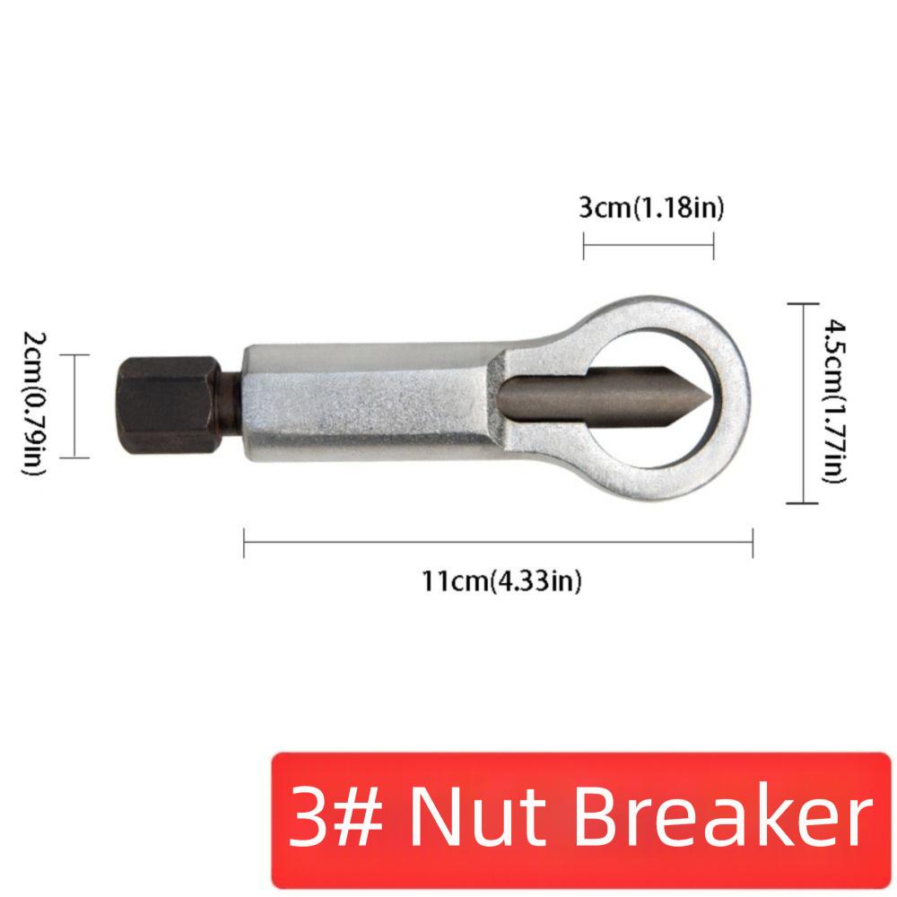 AntiSlip Grip Nut Remover Rust-Removed Bolt Removal Tool Nut Breaker Rusty Screw Extraction