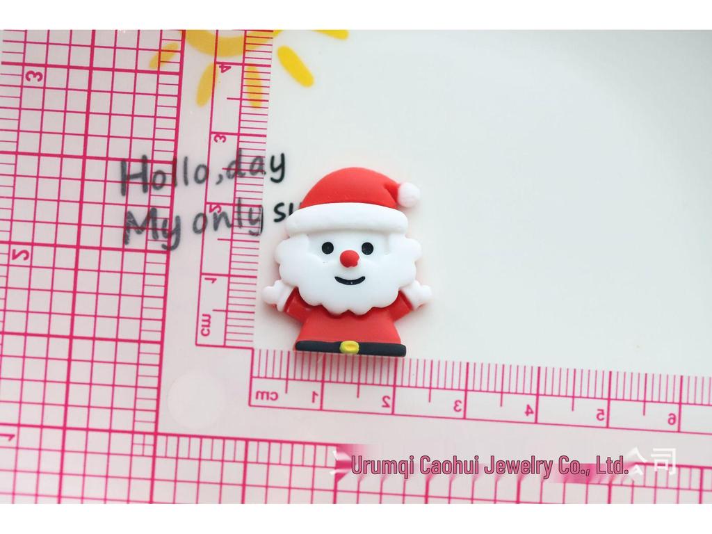 Handgefertigte Weihnachtsdekorationen aus Harz: DIY Dekorations-Aufnäher & Cremekleber Geschenkbox Set