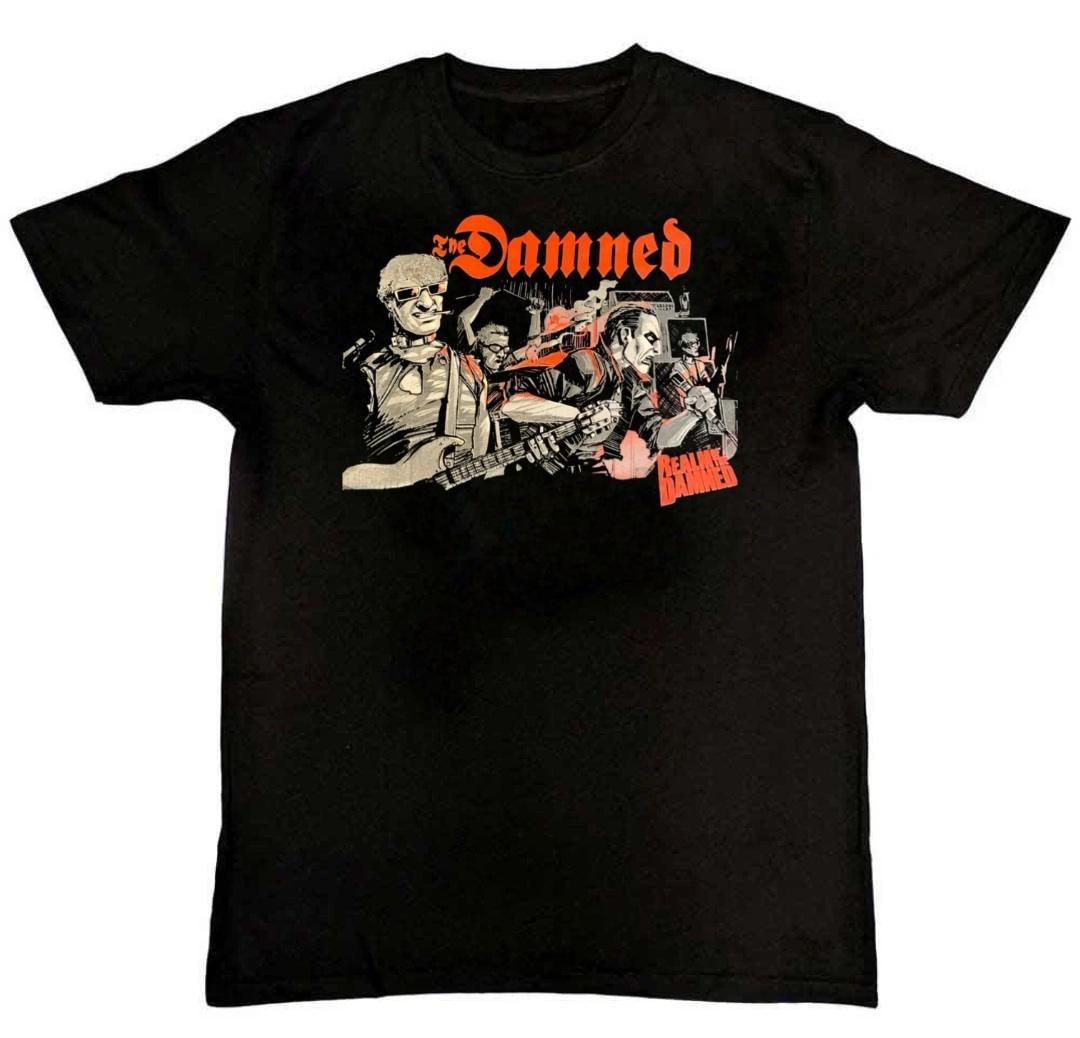 The Damned : REALM OF THE DAMNED Graphic Mens T-Shirt S-4XL S