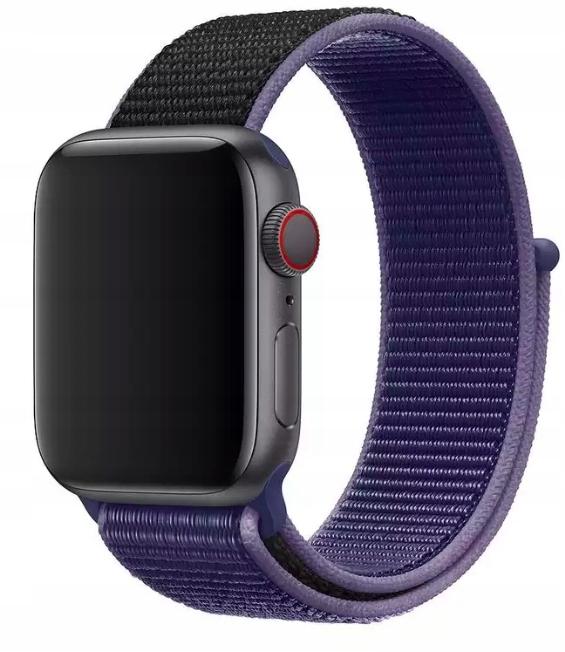 Strap For Apple Watch 1/2/3/4/5/6/7/8/9/Se 38/40 Navy Blue Material