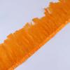 Feather 10-15Cm Large Flat Cloth Edge Stage Clothing Material Turkey Feather Cloth Belt Car Doll Diy Decoration