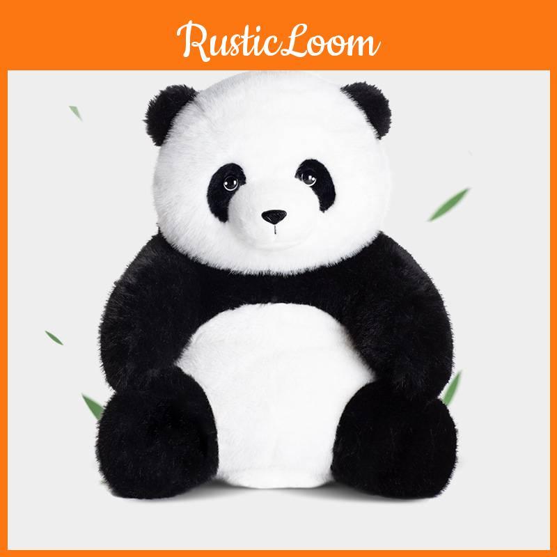 Hua Panda He Plush Toy Cartoon Animal Stuffed Doll Decorations Kids Cute Gift