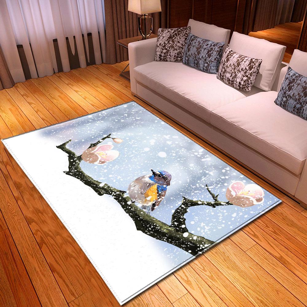 Christmas Living Room Floor Mat Bedroom Dining Room Carpet Carpet Doormat