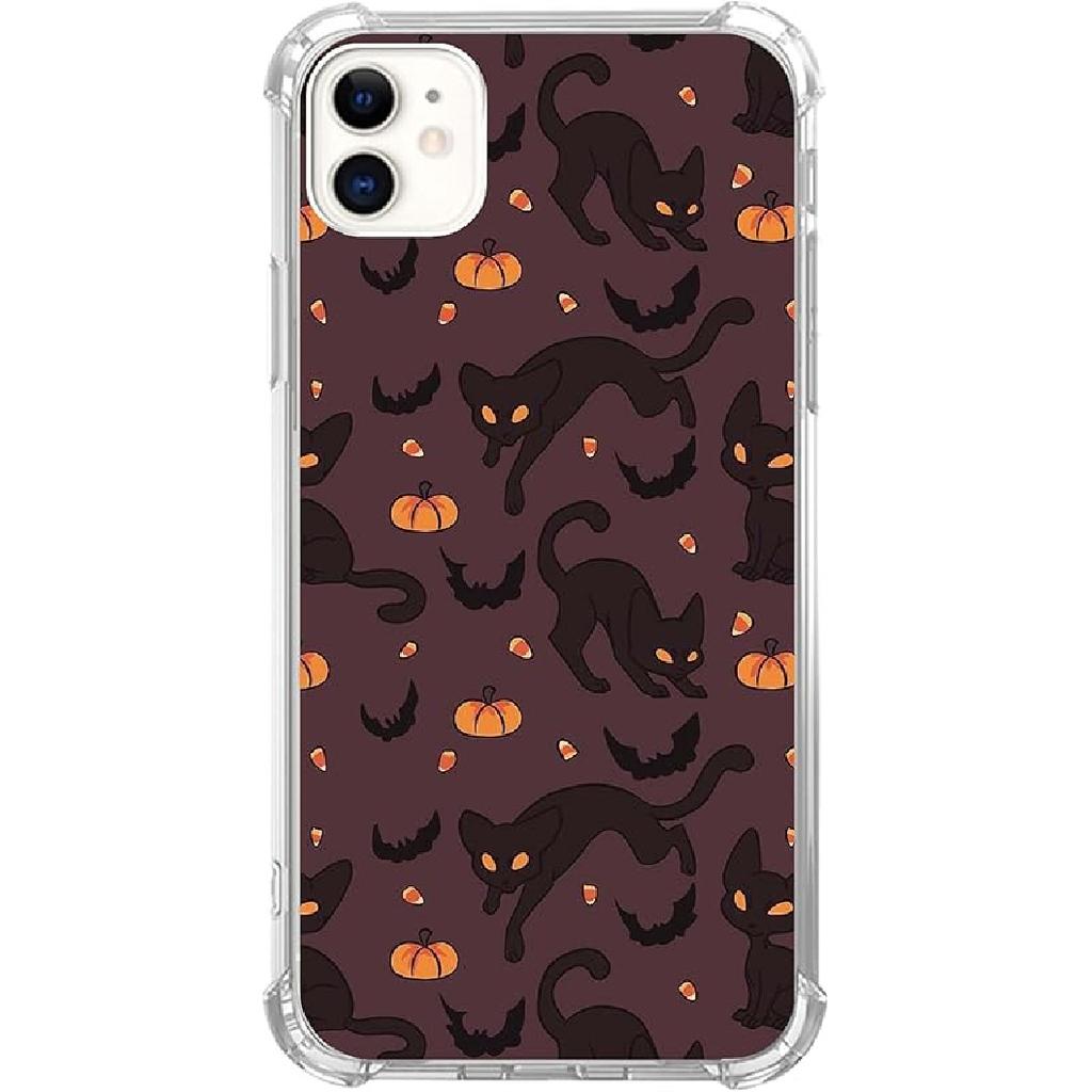 Scottish Highland Cattle Phone Case - Compatible with iPhone 12/12 Pro, Hippie Wild Cow Animal Cover for Teens, Men, Women - Trendy Cool TPU Bumper