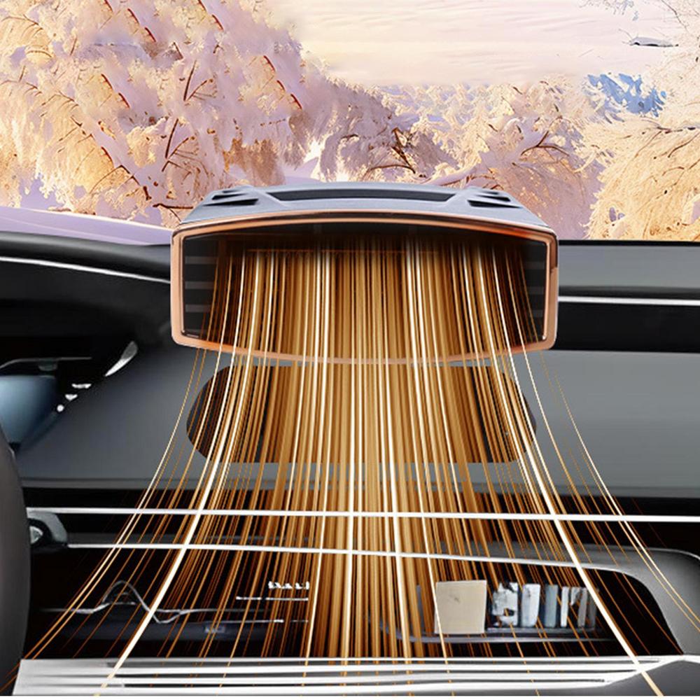 Portable Heater For Car 12V Portable Car Heater Fan Car Defroster Windshield Heater Windshield Defogger Auto Dryer For Family