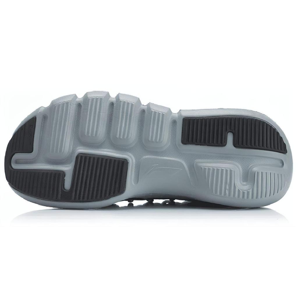 Li Ning Mittelhohe Basketballschuhe Damen Schwarz AGBP092-5