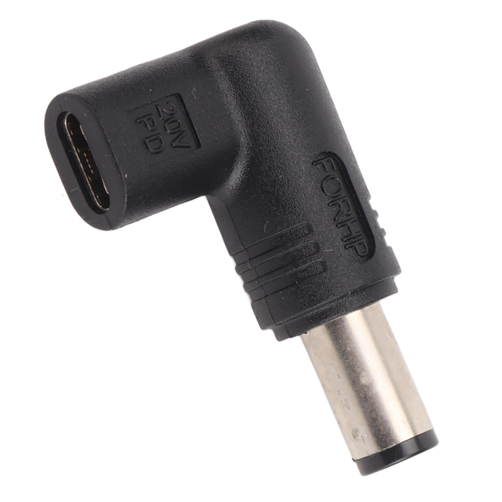 

Адаптер USB Type C (мама) к DC 7.4x5.0мм E-Mark Смарт-чип 100Вт PD Быстрая зарядка Type C к разъему DC