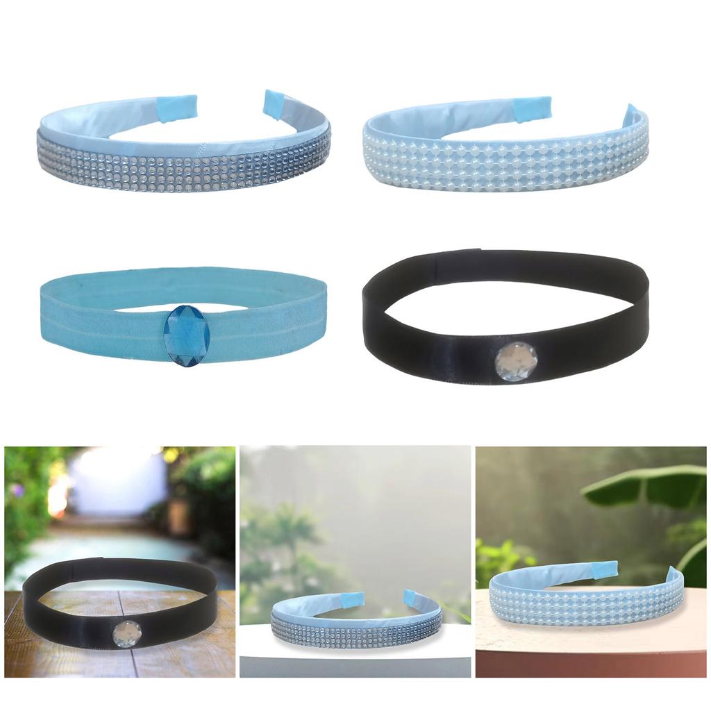 Arabian Princess Hair Bands for Cosplay Cartoon Princess Headband Headpiece Birthday Party Photo Booth Props
