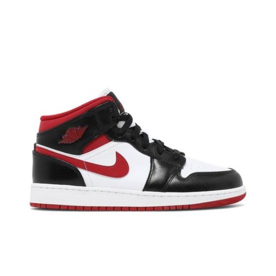 Air Jordan 1 Mid GS Černá Gym Red Retro Tenisky DJ4695-122
