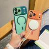 For IPhone 17 Promax Phone Case with Skin Texture Matte Magnetic Suction for Apple 16 All Inclusive with Lens Film Protective Cover
