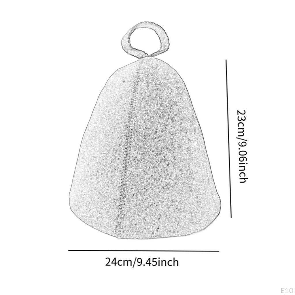 Banya Cap for Sauna Use And Bathing Accessories