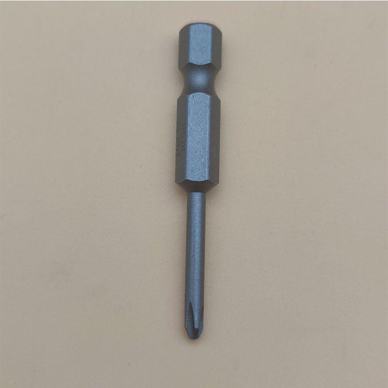 Strong Magnetic S2 Alloy Steel Phillips Screwdriver Bit, 1/4" Single-Head, Extended for Electric/Air Screwdrivers, Model PH012