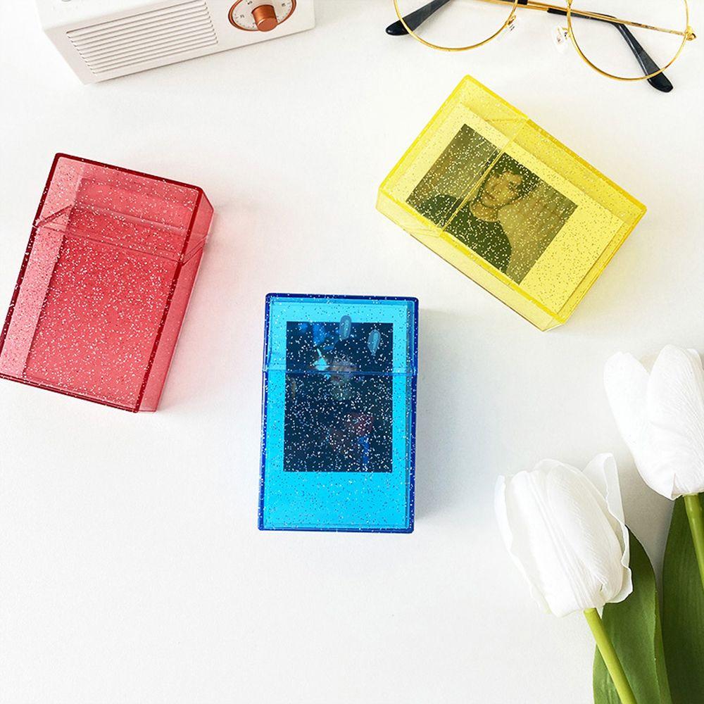 Albumes Card Stock Photo Storage Box Idol Postcards Storage Box Photo Cards Album Photocard Holder