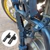 Balení 2 stupaček na motocykl Složená stupačka Pedál Oprava stupaček Náhrada za F 800 GS Adventure S1000XR Black