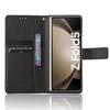 Leather Case for Samsung Galaxy Z Fold5 5G,Diamond Texture Wallet Stand Phone Cover with Pen Slot