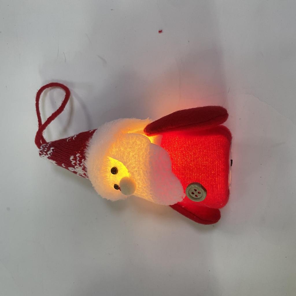 Leuchtende Weihnachts-Cartoon Schneemann & Weihnachtsmann Kugeldekorationen für Häuser & Hotels