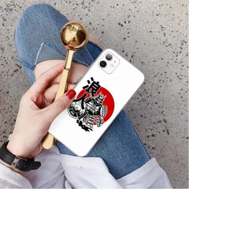 Použitelné pro pouzdro na mobilní telefon iPhone 16, Pouzdro na mobilní telefon s logem japonského Bušidó Samuraje, Malované a proti pádu