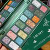 16 Eye Shadow Makeup Palette Black Pink Grey Blue Green Pearlescent Diamonds Glitter Eyeshadow Pro Eye Cosmetics Makeup