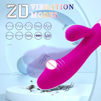 Rabbit Vibrator Dildo Ισχυρό Dual Vibration G Spot Clitoris Stimulation Masturbators Κολπικό μασάζ για ενήλικες για γυναίκες Σεξουαλικά παιχνίδια