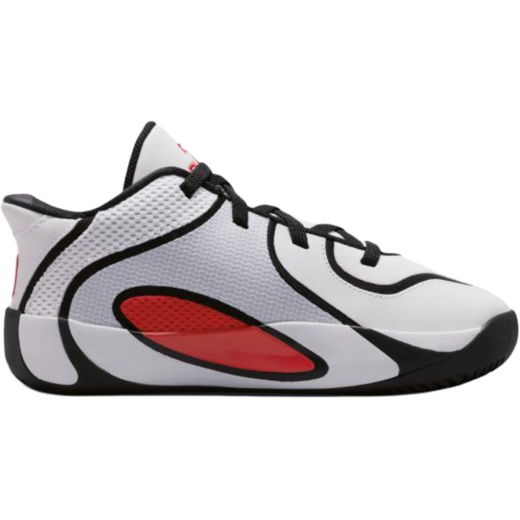 Air Jordan Tatum 4 PS Biela University Red Detské tenisky Čierna HQ4610-101