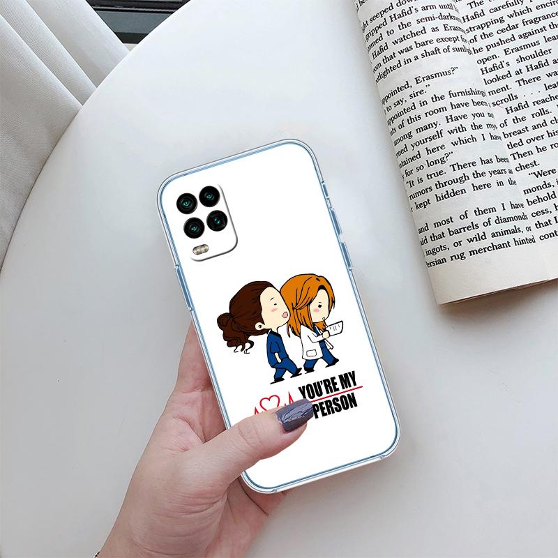 RP34 Grey's Anatomy Transparent Phone Case for Samsung Galaxy A04 A04S A14 A23 A34 A54 M23 M33 M52 M53