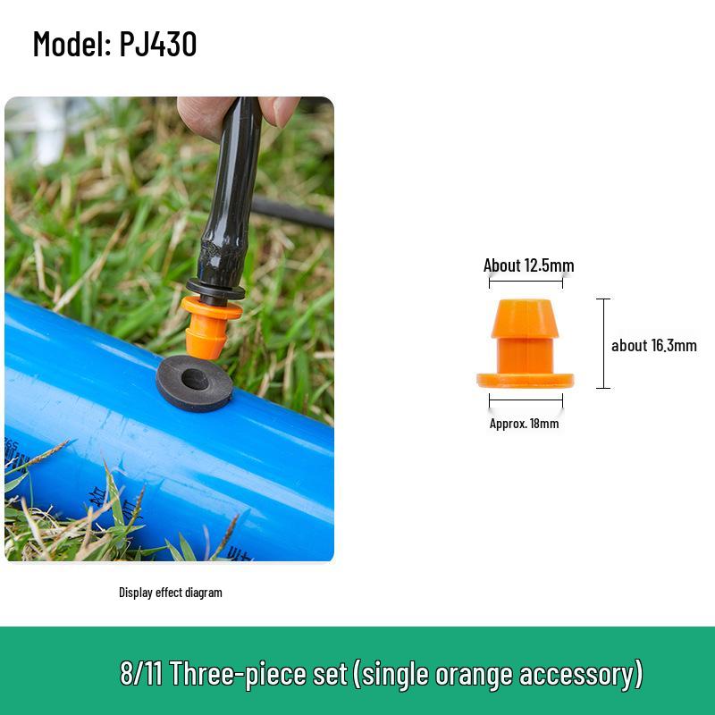 8/11mm Capillary Reducing Tee Fittings for Micro-Sprinkler and Drip Irrigation Systems