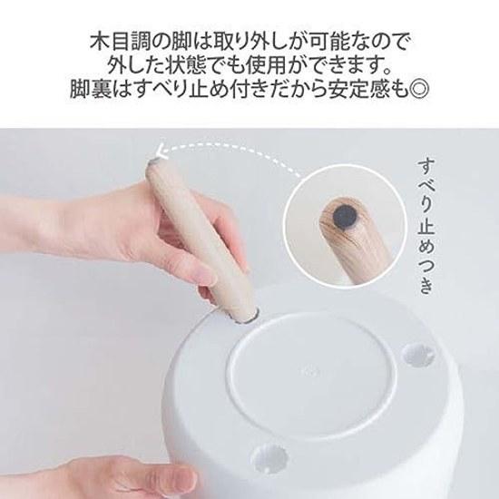 Okato miffy storage box trash can lid 7 liters width 22 height 36.3 depth cm