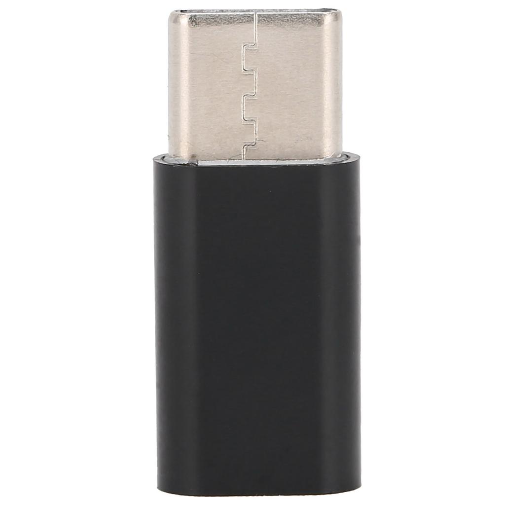 ABS   USB to TypeC Transfer Adapter Convert Plug and Play Connector Fast Charging(White(  Sign) )