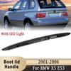 Rear Trunk Handle with Key Button & Light Fit For BMW X5 E53 2001-2006 Tail Gate Boot Lid Hatch Handle Grip 51137170676