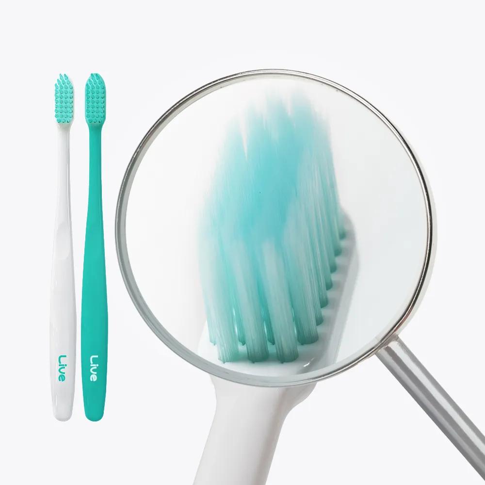 Live orals Soft Tooth Brush 1P #Glossy White 1P
