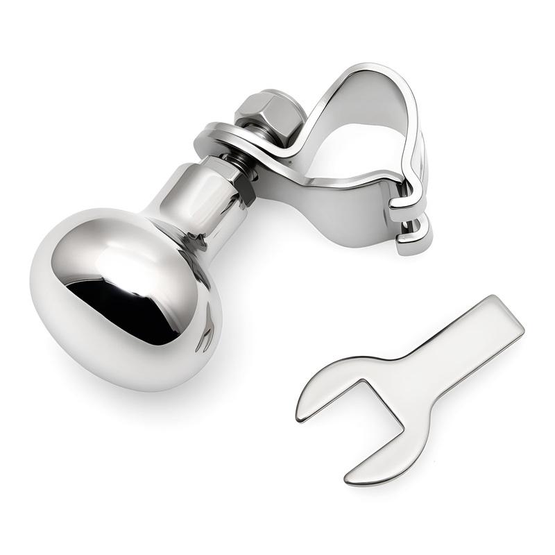 Stainless Steel 316 Steering Wheel Knob Auxiliary Boosters Ball Handle Boat Accessory Steering Wheel Truck Boat Yacht Hardware