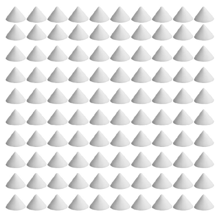 10/50/100Pcs 15mm Ceramic Nails Strong Support Pin For Pottery And Craft Project