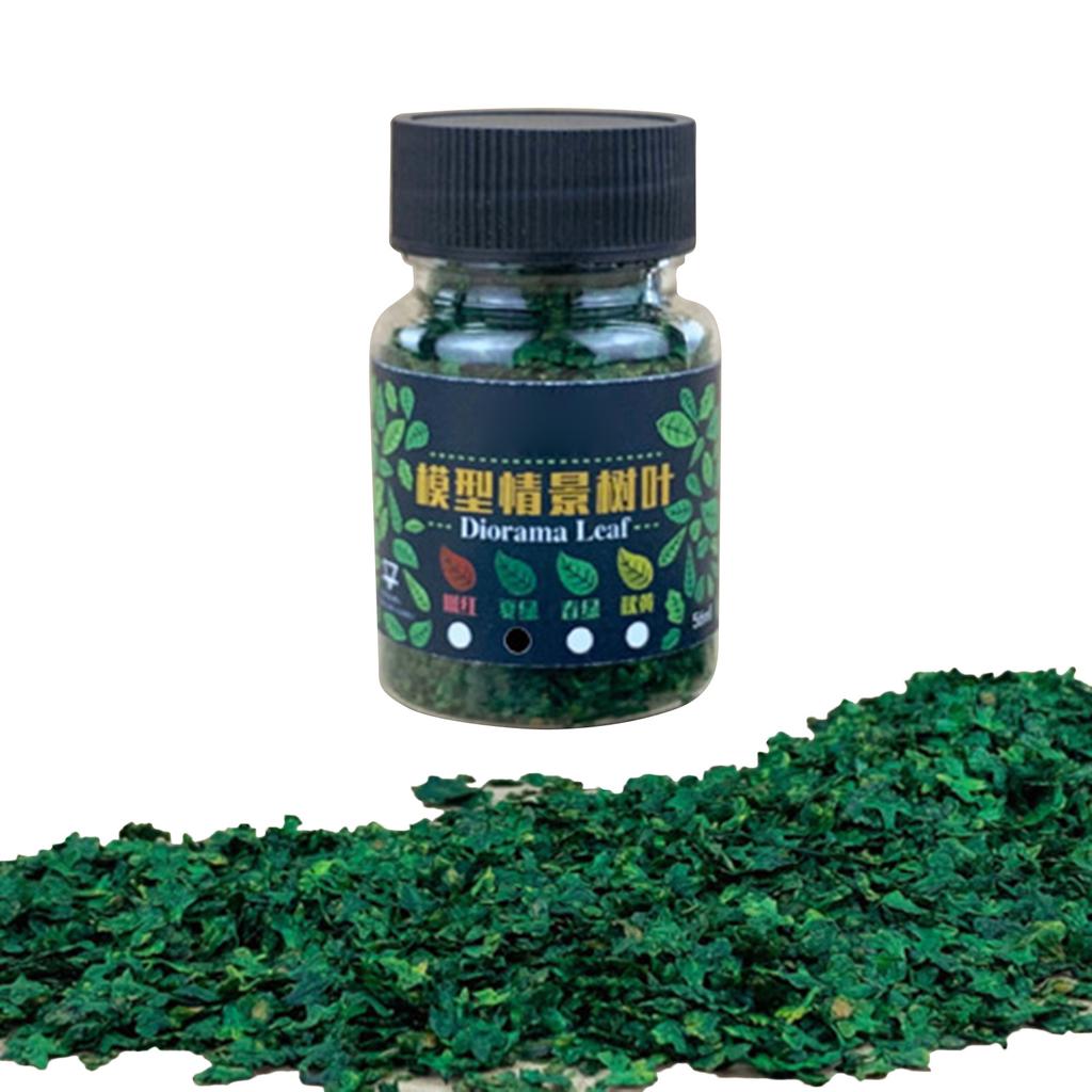 Praktické Miniaturní Seskupení Listů Pevné Pryskyřičné Materiály pro Modelovou Železnici Pískoviště a Zahradní Potřeby Scenérie