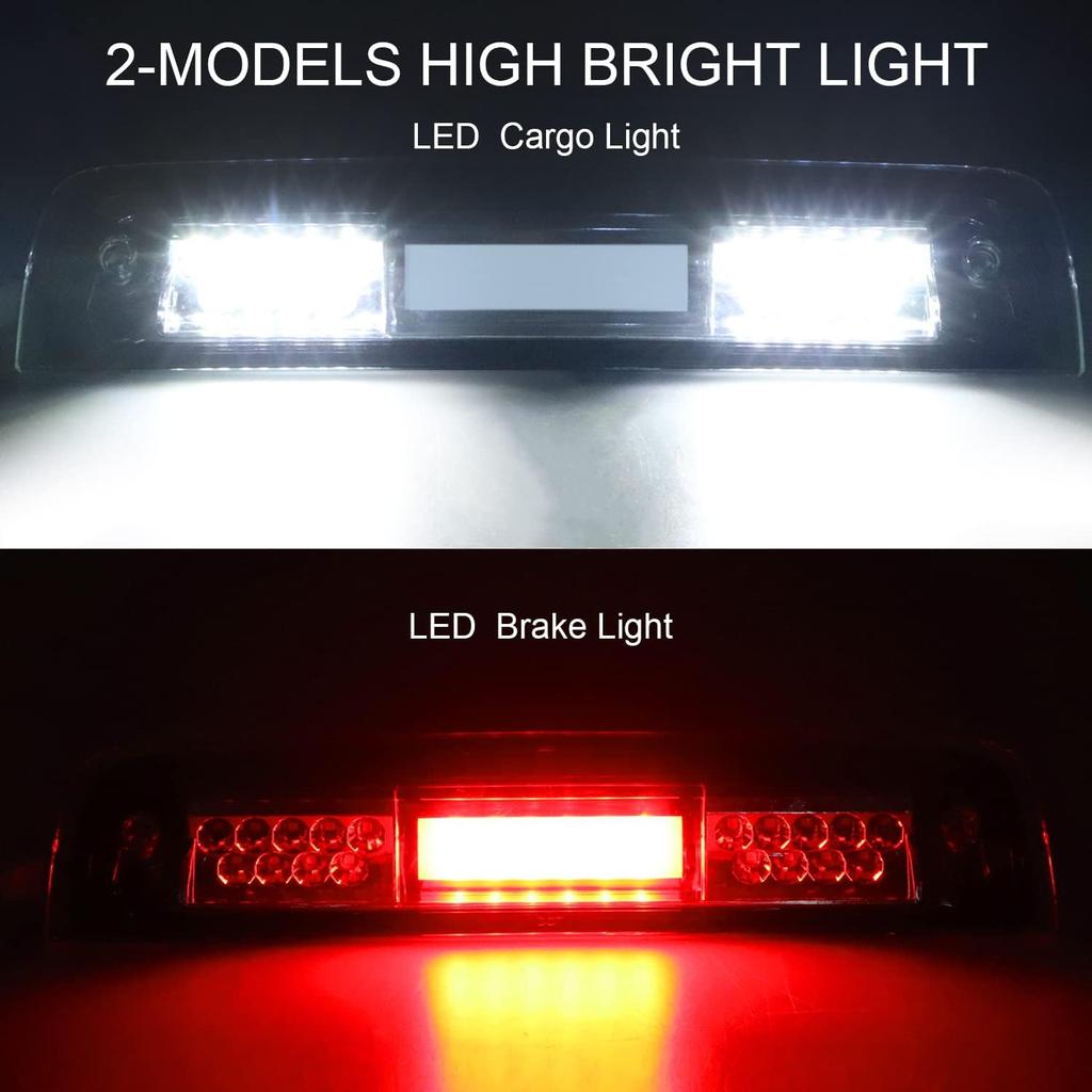 Tresound LED 3rd Third Brake Light for 2009-2017 Dodge Ram 1500 2500 3500 Cargo Light