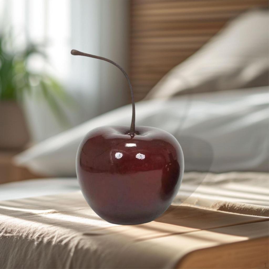 Apple Decoration for Home, Desk, Decorative Resin Living Room, Fireplace, Cabinet Or Shelf