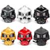ABS Motorcycle Half Helmet With Reversible Skull Design Men Cycling Protective Gear Safety