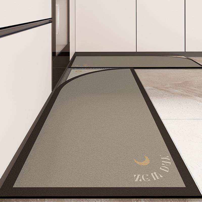 Pvc Carpet for Kitchen Floor Mat Waterproof Home Decoration Rug Oil-proof Anti-slip Long Foot Mats Alfombra Vinilicas Cocina