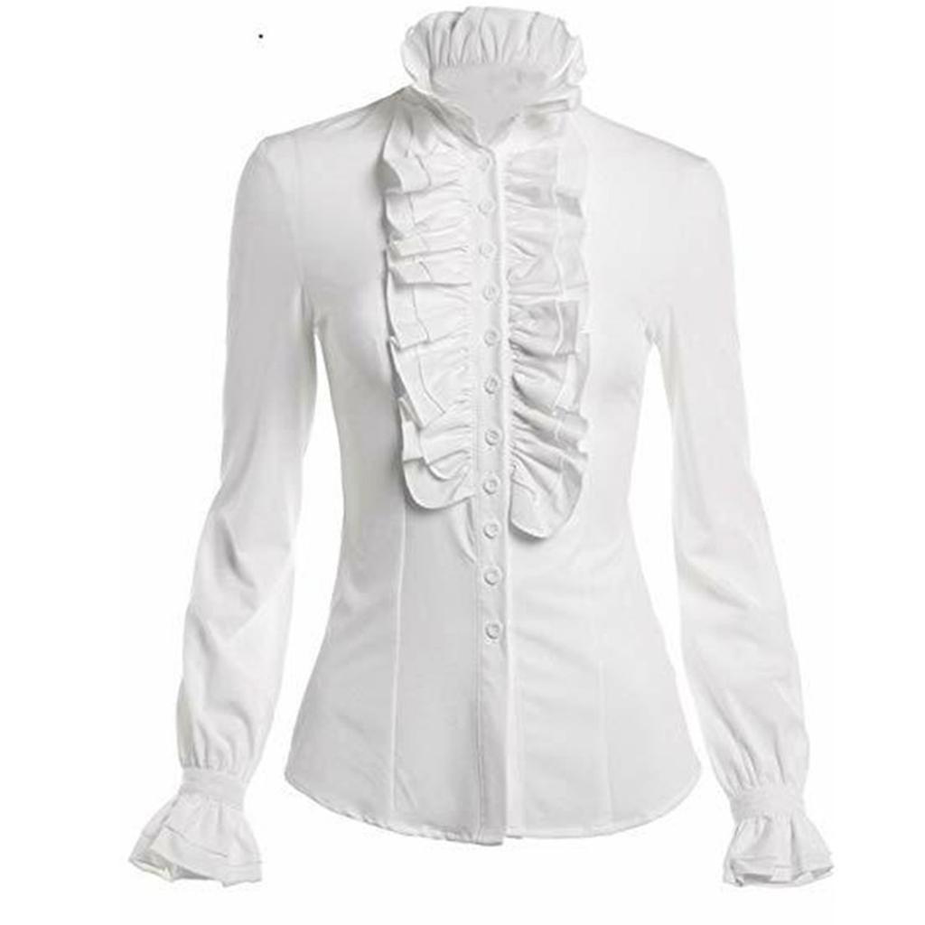Lettuce Edge Fitted Sleeve Long-sleeve Shirt