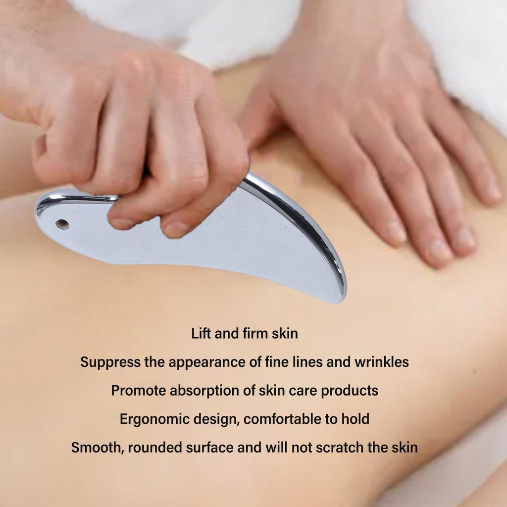 Terahertz Gua Sha Tool Massage Scraping Board Muscle Relaxation Skin Tightening Tool Facial Scraping Plate