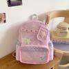 Schoolbag college style cute two-dimensional pain bag schoolbag junior high school girls large capacity backpack high school student computer bag