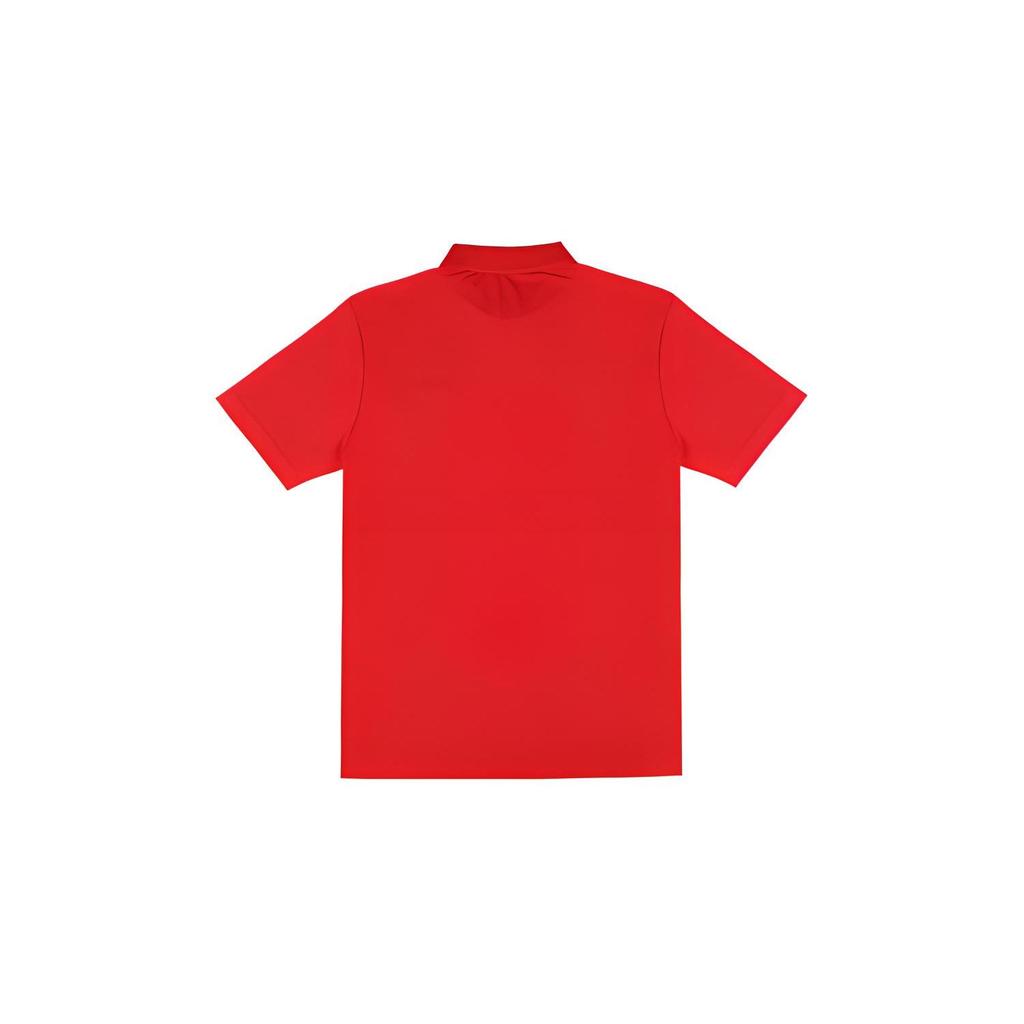 Li-Ning Solid Color Logo Embroidered Stand Collar Casual Sports Polo Shirt Men tops YPLT033-1