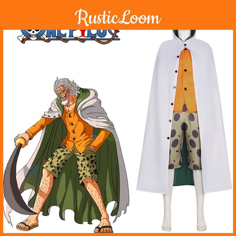 Authentic One Piece Silvers Rayleigh Cosplay Costume For Stage Performance