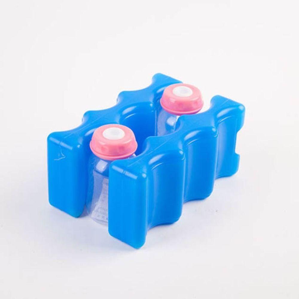 Blue Gel Freezer Ice Blocks 600ml Ice Brick Water Injection Gel Freezer Cooler Pack  Drinks