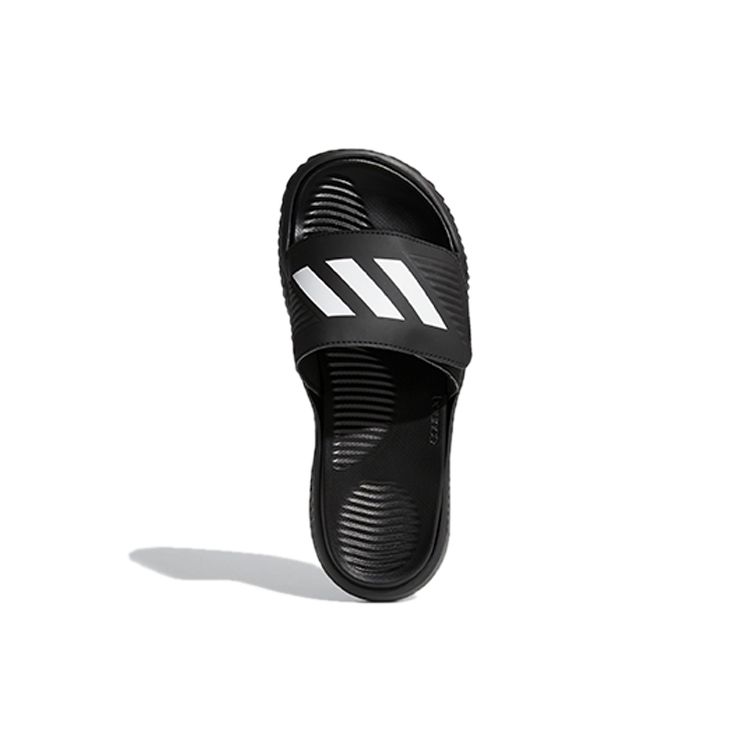 Adidas Adidași unisex Alphabounce Slide Black White FZ0387