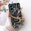 For Oppo A6 Pro 4G 5G Phone Case On Oppo CPH2799 CPH2781 Casing Cool Dragon Lion Tiger Cartoon Back Cover Clear Soft Silicone